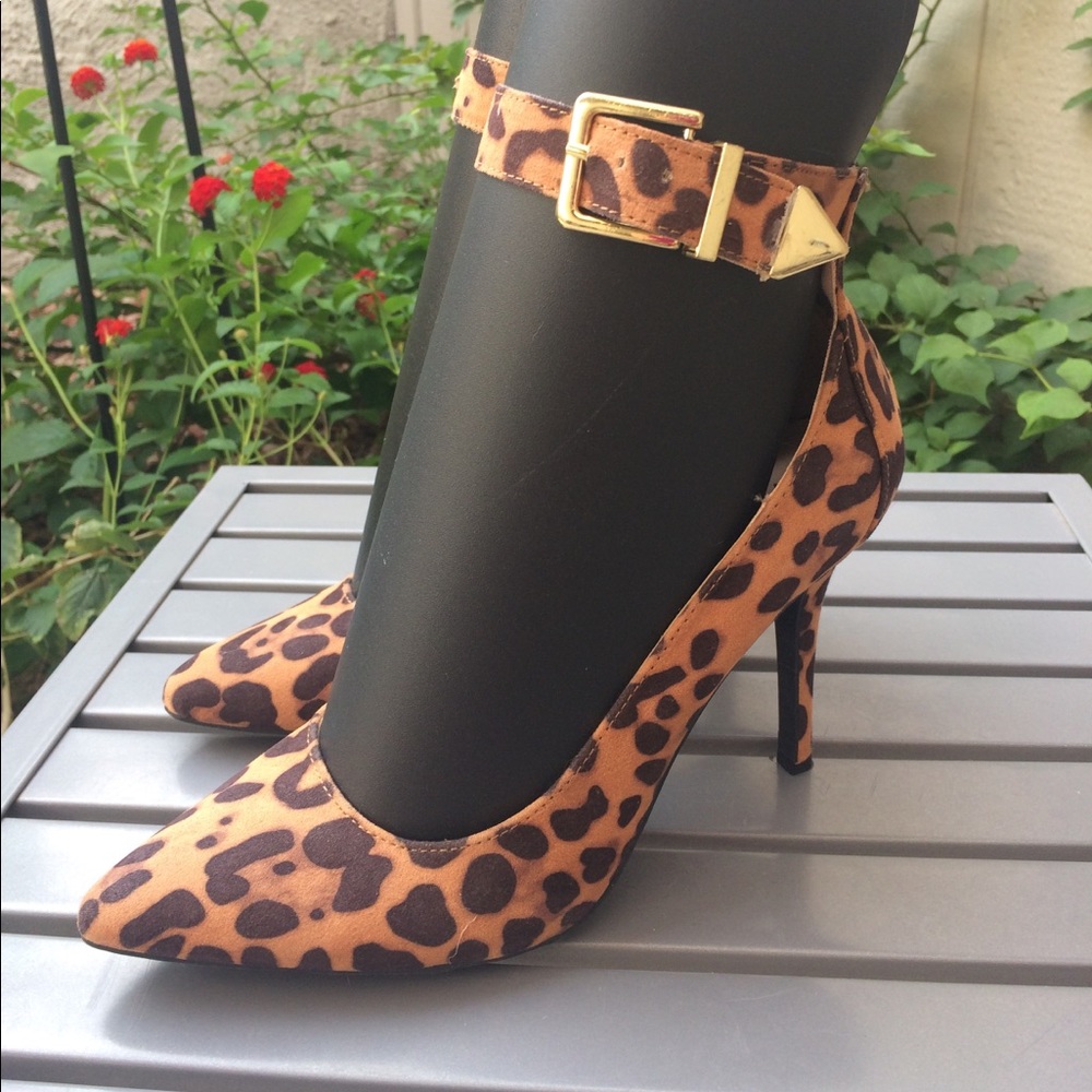 Leopard Heels